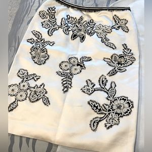 ESCADA Silk lace pencil skirt